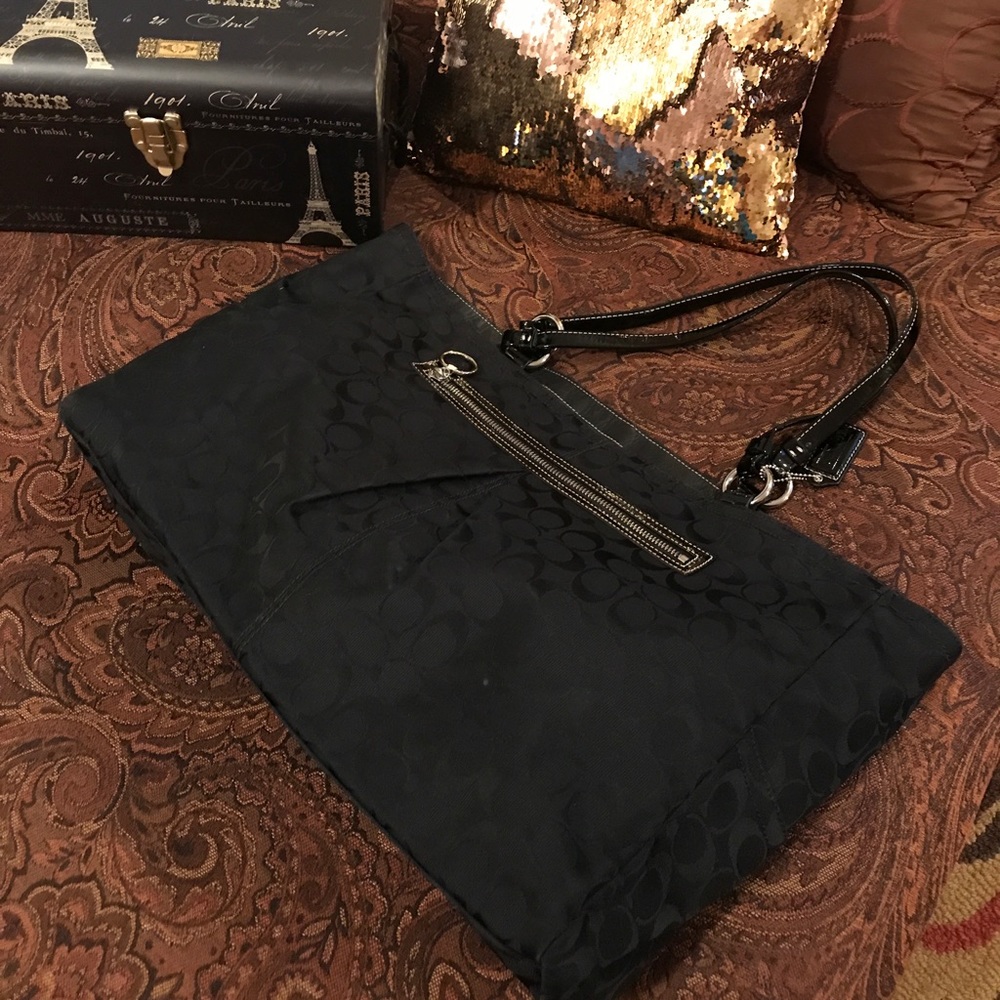 Coach large travel/tote bag (item9).